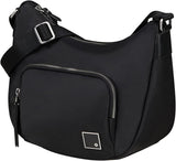 Samsonite Essentially Karissa - Umhängetasche M, 36 cm, Schwarz (Schwarz) Damentaschen Naty Shop Schwarz (Schwarz) Umhängetasche S