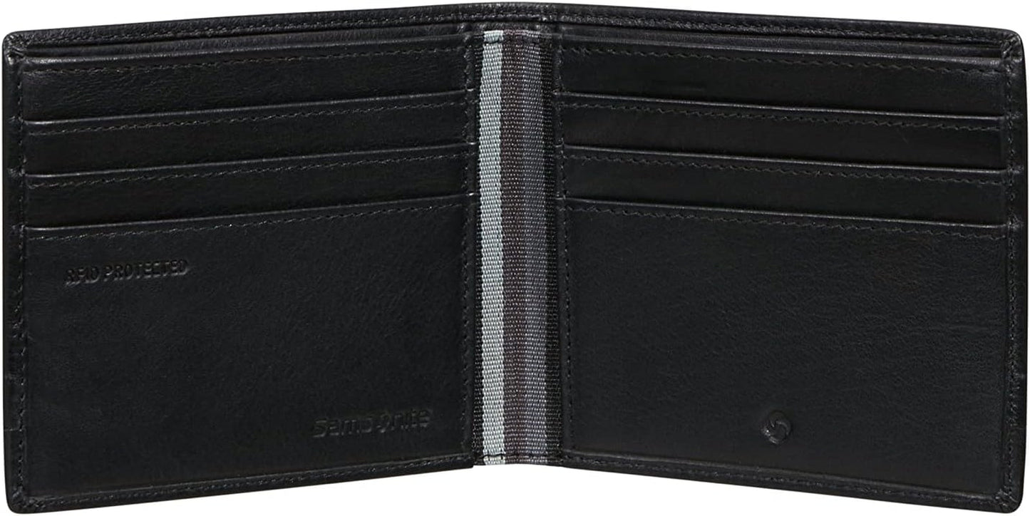 Samsonite Flagged SLG - Geldbörse, 10,5 cm, schwarz (schwarz) Herren-Geldbörse Naty Shop
