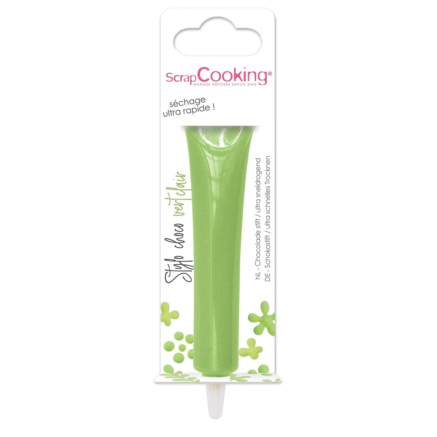 ScrapCooking – Lebensmittelfarbe, verschiedene Farben, Tube zum Schreiben, 25 Gramm Naty Shop Sugar Paste Light Green Small