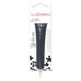 ScrapCooking – Lebensmittelfarbe, verschiedene Farben, in Tube zum Schreiben, 25 Gramm Naty Shop Schwarze Zuckerpaste 25 G (1 Packung)