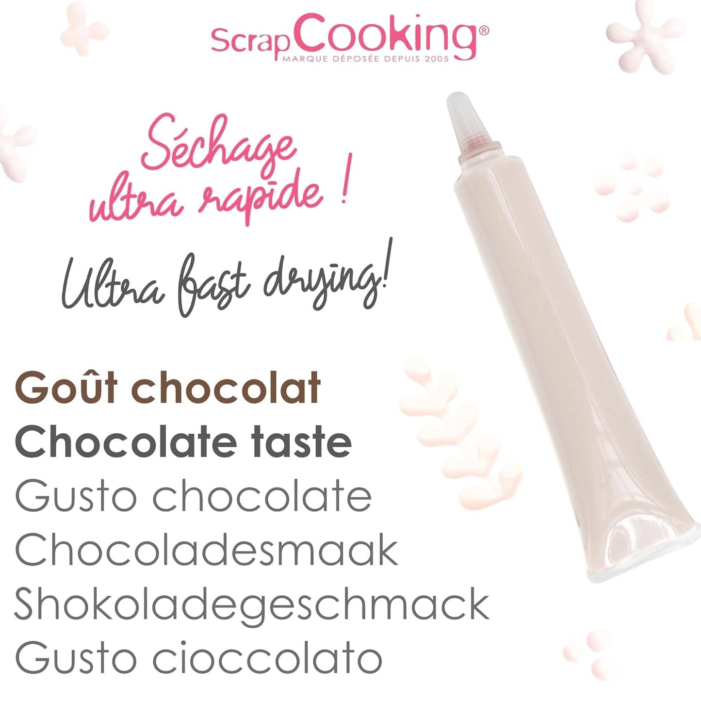 ScrapCooking – Lebensmittelfarbe, verschiedene Farben, Tube zum Schreiben, 25 Gramm Naty Shop Zuckerpaste
