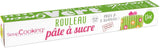 ScrapCooking - Rosa Fondantrolle â'¬ 36 cm - Gerollter schwarzer Fondant 430 g - Tortenaufsatz Fondantaufsatz Dekoration für Kuchen, Backen, Geburtstage, Partys - Rosa - 7264 Zuckerpaste Naty Shop Grüße