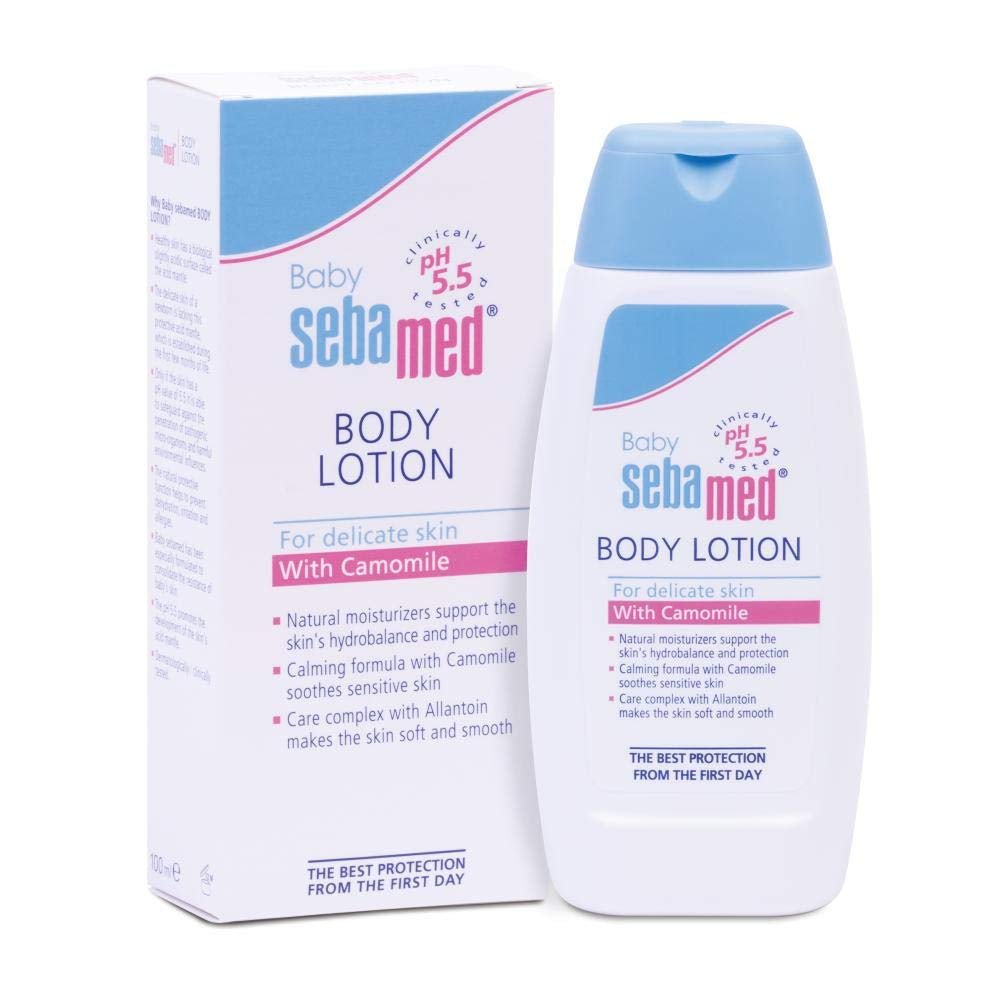 Seba Med Baby Body Lotion 200 ml Kinder – Bade- und Hautpflege Naty Shop Standardtitel