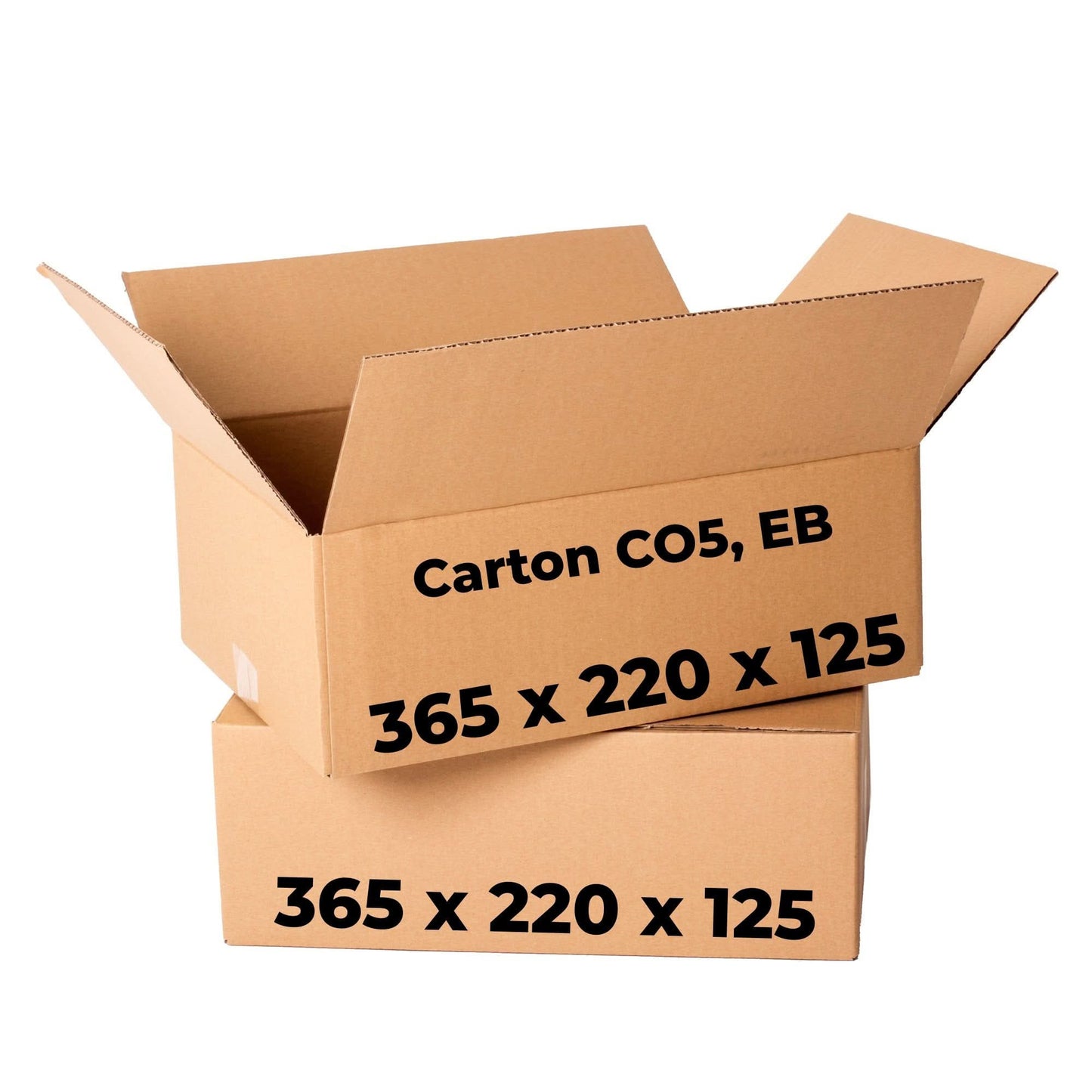 Set mit 20 Kartons CO5, EB, 365 x 220 x 125 Verpackungskartons Nati Shop