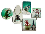Set mit 5 essbaren Zuckerdekorationen, Christmas Nati Shop