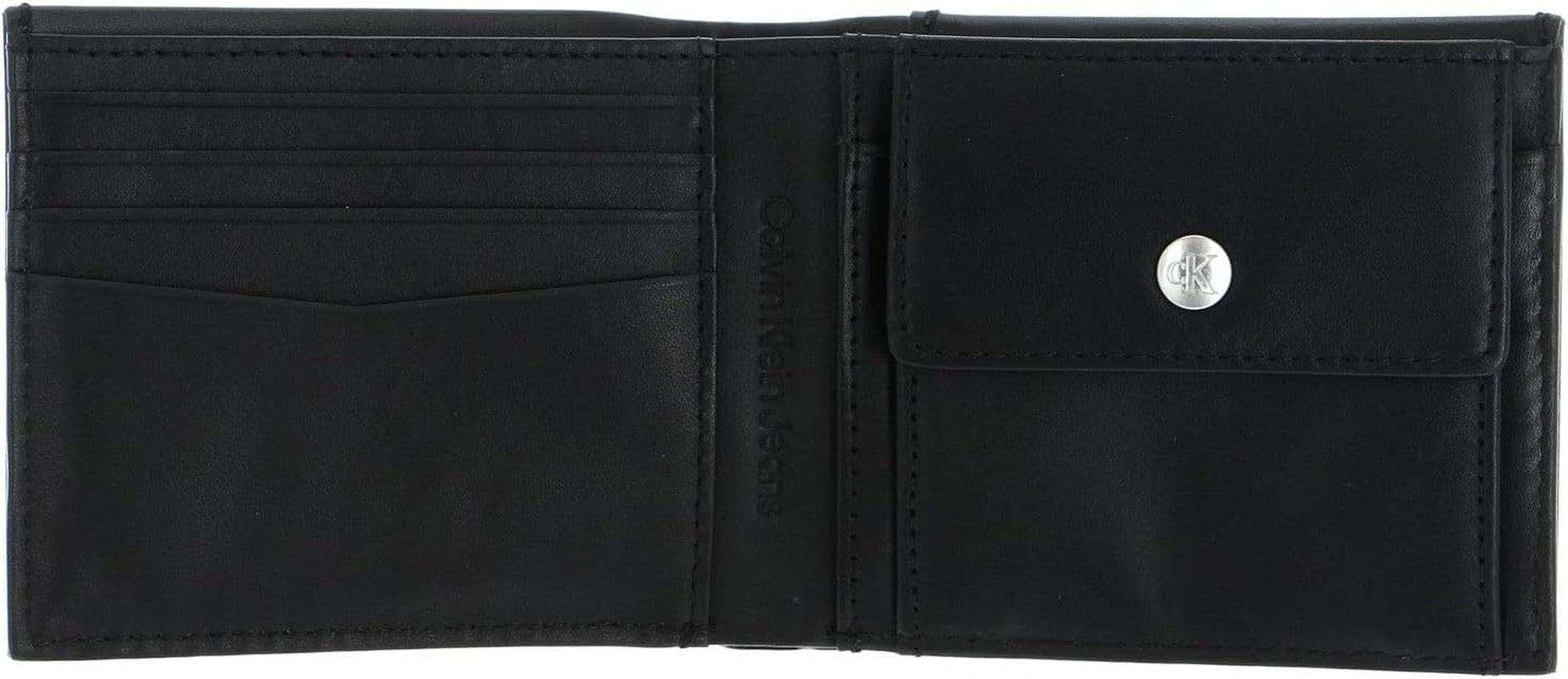 Calvin Klein Jeans Geschenkset für Männer Bifold Wallet & AirPods Case, Schwarz (Schwarz), Einheitsgröße Herrenbrieftasche Naty Shop