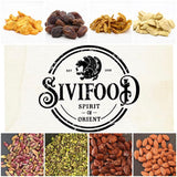 SIVIFOOD Jumbo schwarze Sultaninen 300 g – große und köstliche schwarze Sultaninen von höchster Qualität, natürlich getrocknete, süße, fruchtige Trauben, ungeschwefelt, ungesüßt, ungesüßt, ölfrei, Kishmish-Zusätze, dehydrierte Produkte, Naty Shop