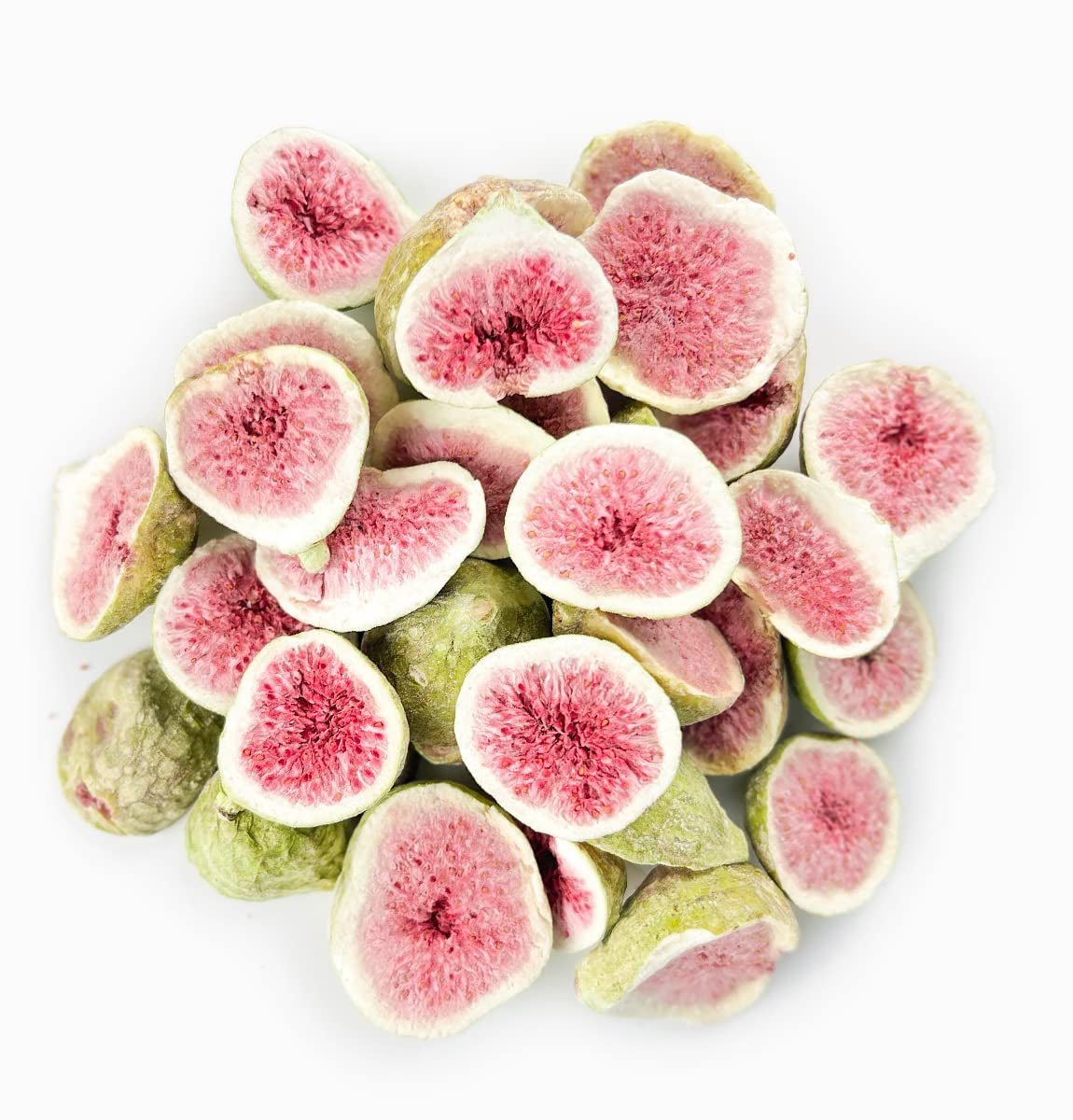 Gefriergetrocknete Feigen BRIX | Natürliche, getrocknete Feigen 95 g | Great Taste Award für Trockenfrüchte, getrocknet | GVO-frei, glutenfrei, vegan, ohne Vitamine. Naty Shop dehydrierte Produkte