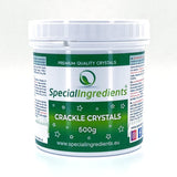 Besondere Zutaten Crackle Crystals Crackle 500 g Höchste Qualität, gentechnikfrei, ideal für Kuchen, Süßigkeiten und Eiscreme Naty Shop Zuckerpaste 500 g (1 Packung)
