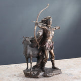 Bronzestatue der Göttin der Jagd und der Wildnis Naty Shop Statuetten und Skulpturen