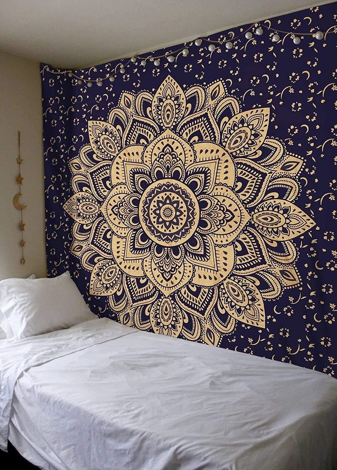 Tapisserie Aakriti Gallery Baumwoll-Mandala-Bettdecke Zuhause – Accessoires und Dekorationen Naty Shop