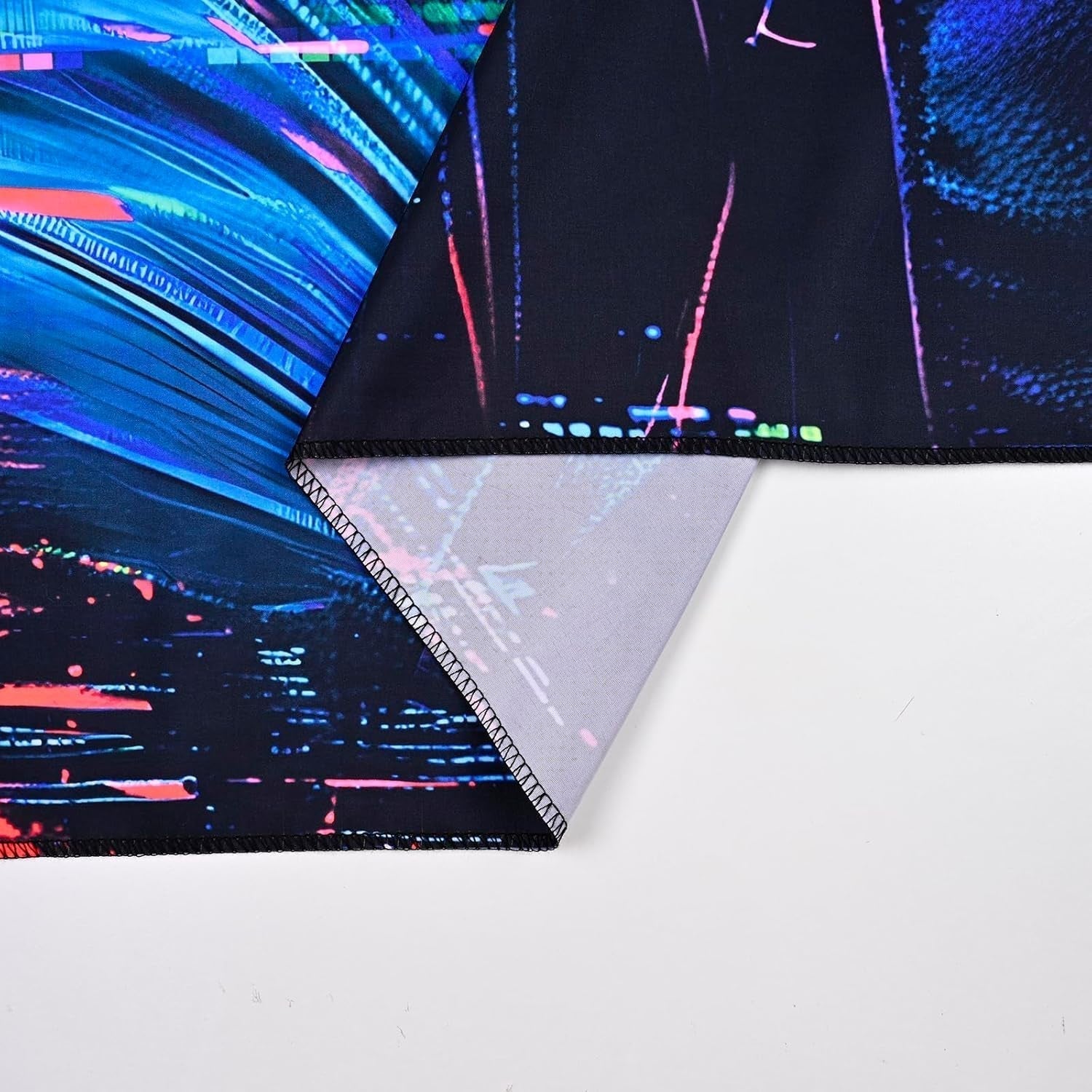Tapisserie Alishomtll fluoreszierender Totenkopf Astronaut Schwarzlicht Zuhause – Accessoires und Dekorationen Naty Shop