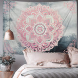 Gobelin Alishomtll Mandala indische böhmische Leinwand Startseite - Accessoires und Dekorationen Naty Shop