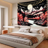 Tapisserie Alishomtll Bergszene Mondwald Berge Zuhause – Accessoires und Dekorationen Naty Shop