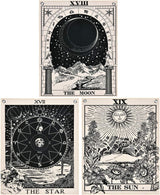 Gobelin Alishomtll Tarot-Set Sonne Mond Sterne Zuhause – Accessoires und Dekorationen Naty Shop