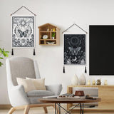 Gobelin Betylfoy Stücke kleine Wandteppiche Pailletten Sonne Mond Zuhause - Accessoires und Dekorationen Naty Shop