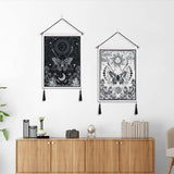 Gobelin Betylfoy Stücke kleine Wandteppiche Pailletten Sonne Mond Zuhause - Accessoires und Dekorationen Naty Shop