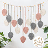 Wandteppich Betylfoy Wandbehang großes Dekoblatt Zuhause - Accessoires und Dekorationen Naty Shop Pink