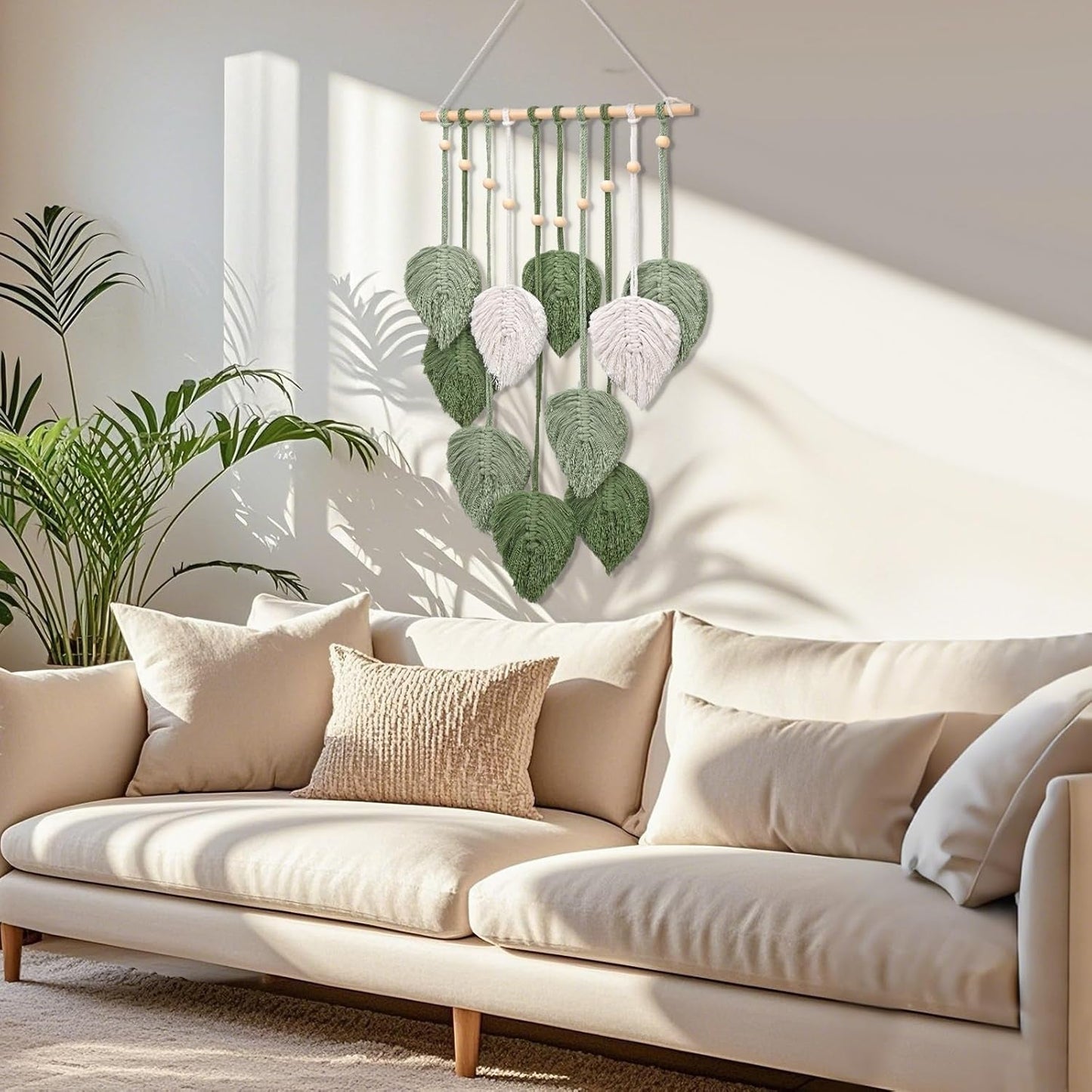 Grüner Deko-Wandteppich für Kinderzimmer. Zuhause – Accessoires und Dekorationen Naty Shop