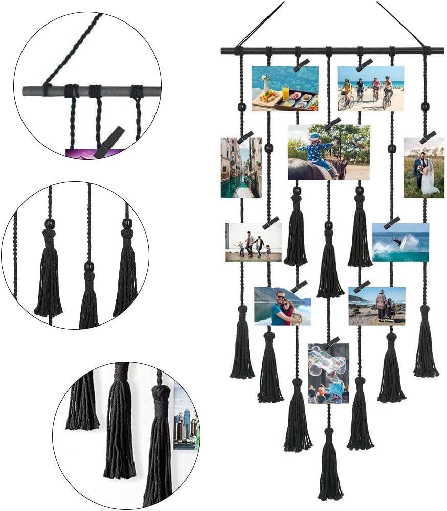 Tapisserie-Fotoseil, Foto-Holzklammern, Haken, Zuhause – Accessoires und Dekorationen, Naty Shop