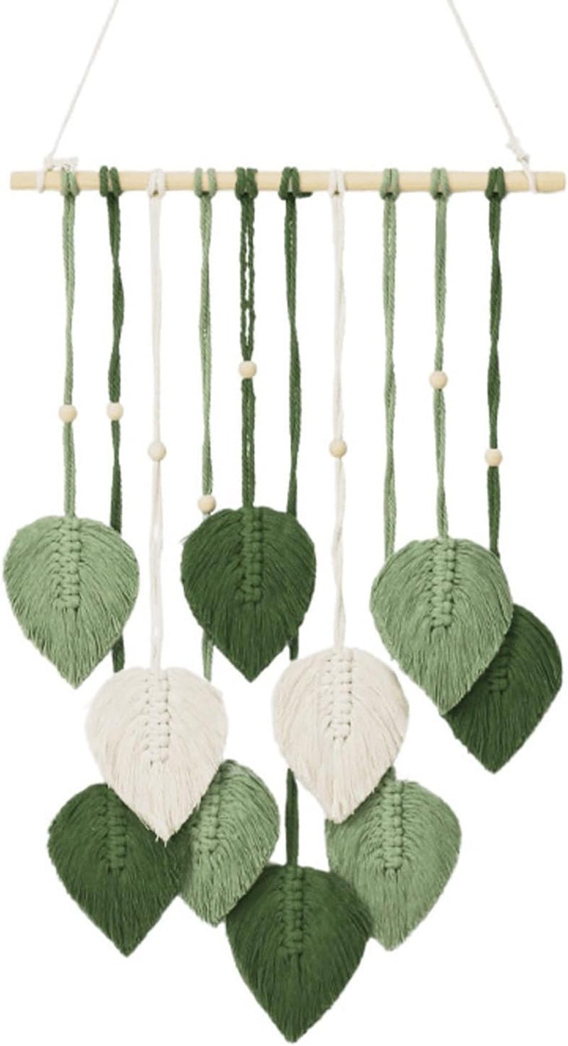 Baumwollseil-Wandteppich, handgefertigt, dekorative Pflanzen, Hochzeit, Zuhause – Accessoires und Dekorationen Naty Shop