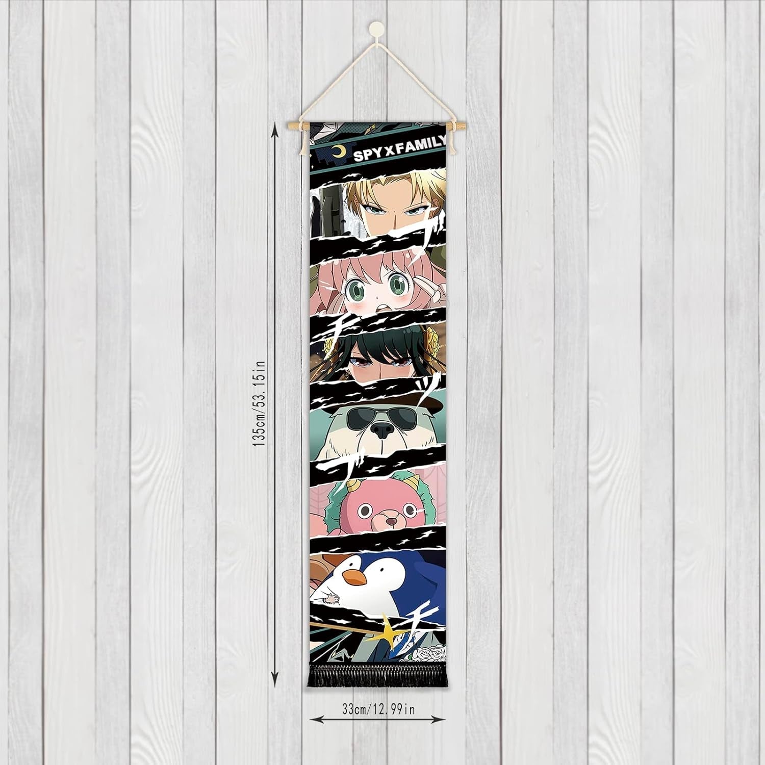 Gobelin zum Aufhängen, Leinwand, Wandkunst, Banner, Anime, Zuhause – Accessoires und Dekorationen, Naty Shop