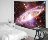 Holavida Wandteppich, fluoreszierende Galaxie, Sternenhimmel, abstrakte Ästhetik, Zuhause – Accessoires und Dekorationen, Naty Shop