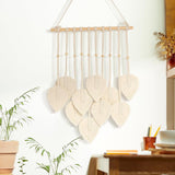 Gobelin Quatre handgemachte flache Girlande aus gewebten Blättern Startseite - Accessoires und Dekorationen Naty Shop Standardtitel