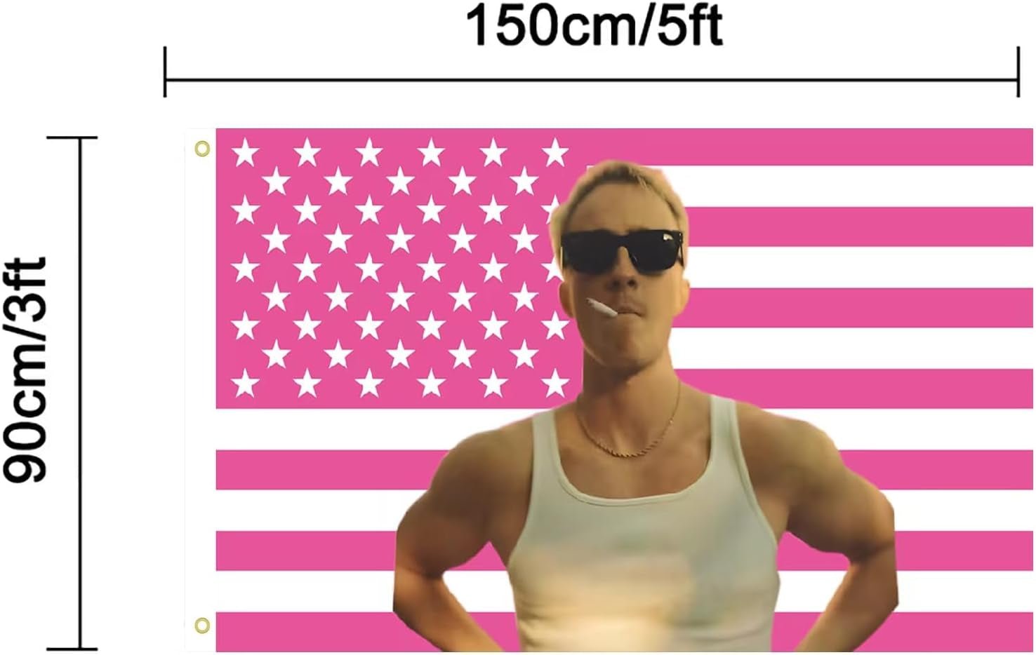 Gobelinregale Cameron Amerikanische Flagge innen außen Zuhause – Accessoires und Dekorationen Naty Shop