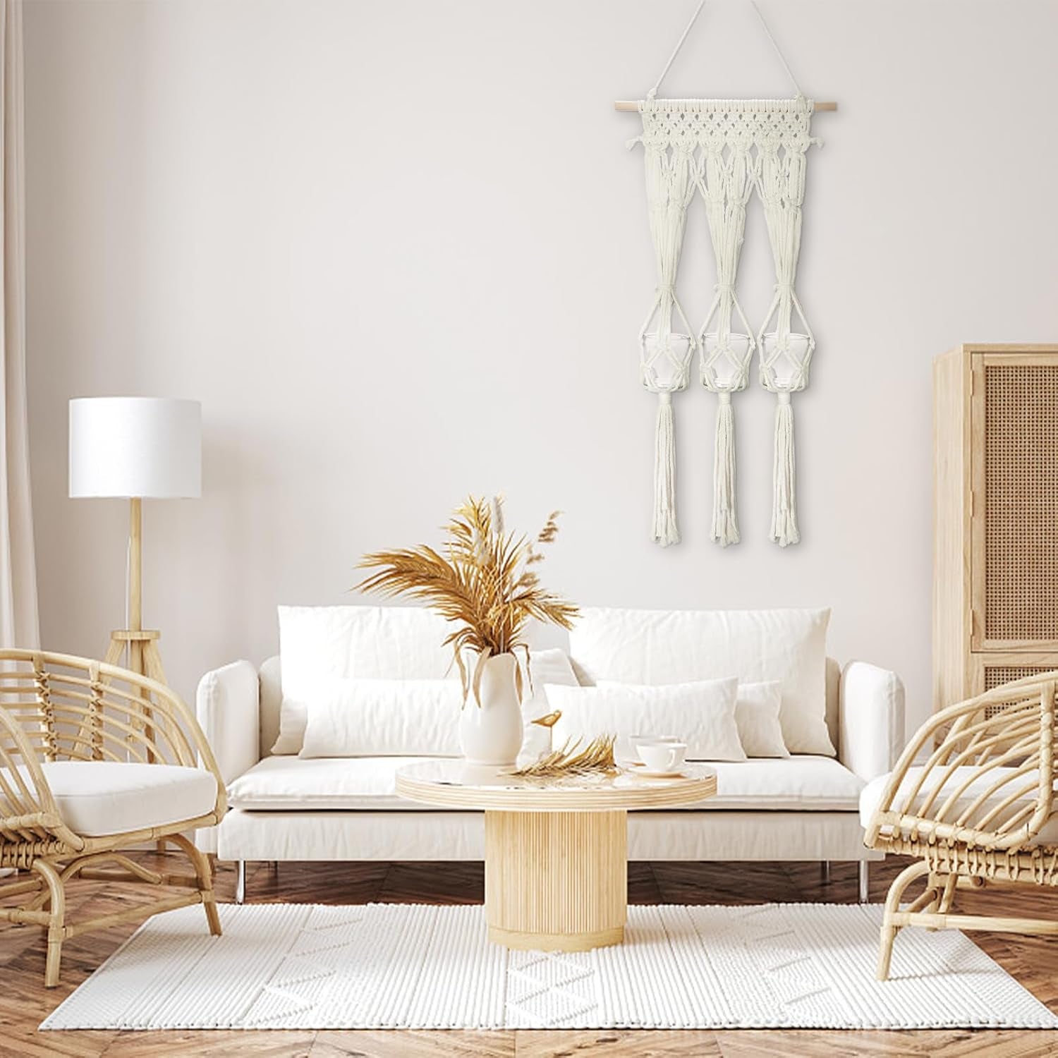 Tapisserie-Regal aus Glas, Kerzenhalter von Casa – Accessoires und Dekorationen Naty Shop