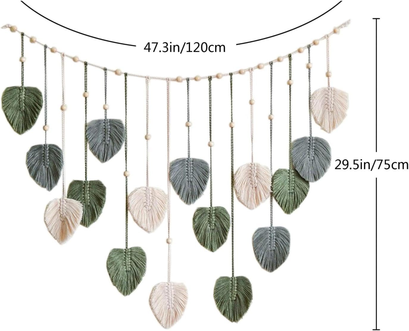 Gewebte Wandteppiche, Heimdekoration, schicke Ornamentklammern, Zuhause – Accessoires und Dekorationen, Naty Shop