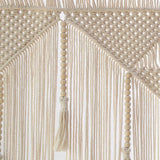 Beige gewebter Türteppich mit Quaste, Schlafzimmer, Balkon, Zuhause – Accessoires und Dekorationen, Naty Shop