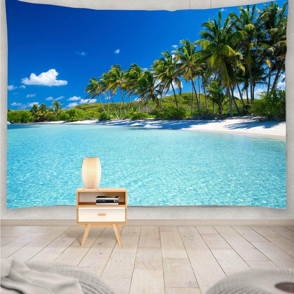 Gobelin Yisure Strand tropische Landschaft Zuhause – Accessoires und Dekorationen Naty Shop