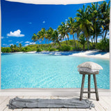 Gobelin Yisure Strand tropische Landschaft Zuhause – Accessoires und Dekorationen Naty Shop