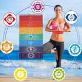 Wandteppich Yoga Meditation Sieben Chakra Hippie Casa - Accessoires und Dekorationen Naty Shop