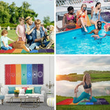 Wandteppich Yoga Meditation Sieben Chakra Hippie Casa - Accessoires und Dekorationen Naty Shop