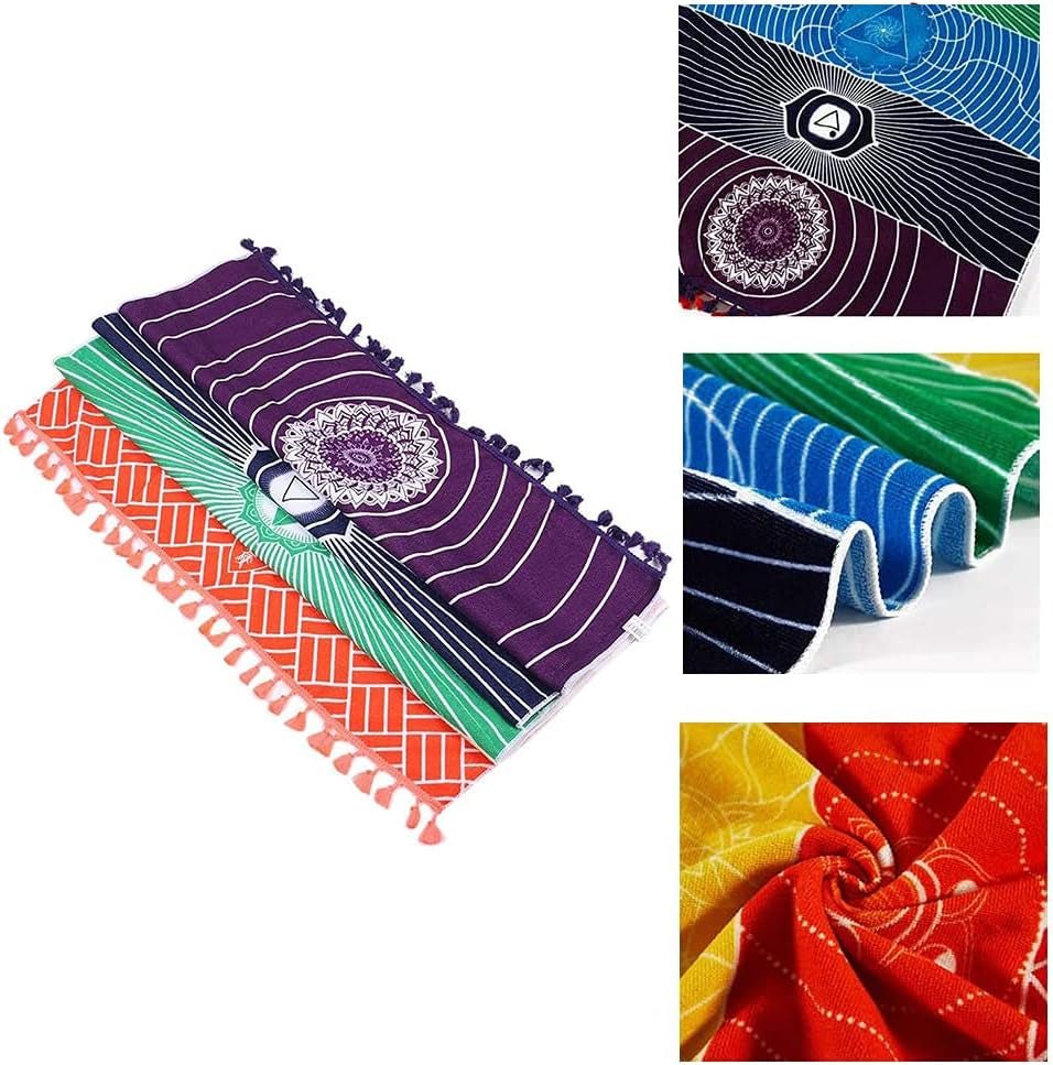 Wandteppich Yoga Meditation Sieben Chakra Hippie Casa - Accessoires und Dekorationen Naty Shop