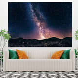 Wandteppich Yongfoto Sternenhimmel Nebel geheimnisvolle Sterne Startseite - Accessoires und Dekorationen Naty Shop