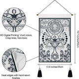 Yugarlibi Wandteppich, 2 Stück, kleine Wandteppiche zum Aufhängen, Mond und Sonne. Zuhause – Accessoires und Dekorationen Naty Shop