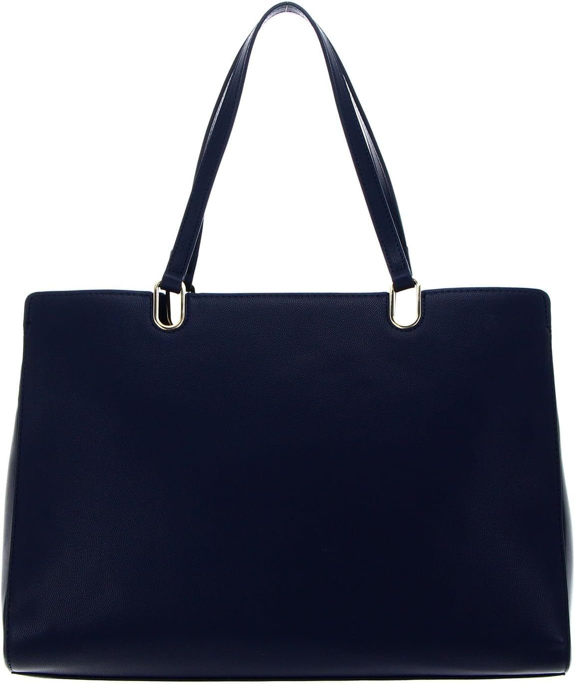 Tommy Hilfiger Damentasche TH Timeless Satchel mit Innentaschen, Blau (Space Blue), Einheitsgröße Damentaschen Naty Shop