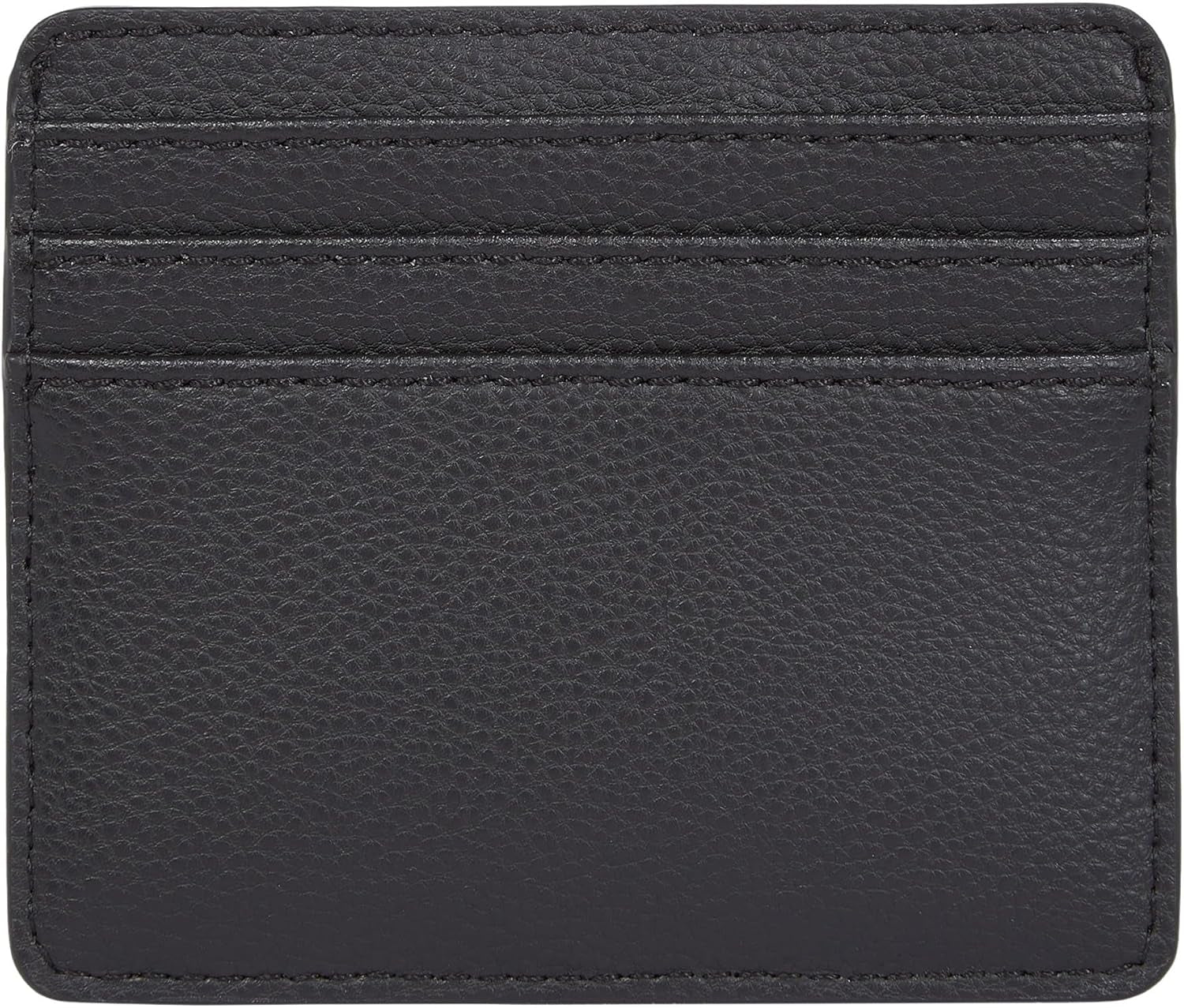 Tommy Hilfiger Damen Kartenetui Soft Logotape Small, schwarz, Einheitsgröße Portemonnaie Damen Naty Shop