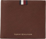 Tommy Hilfiger Herren Th Prem Lea Cc and Coin Am0am11265 Geldbörsen Herren Geldbörse Naty Shop Brown (Dark Chestnut) Os
