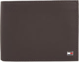 Tommy Hilfiger Herren-Eton-Geldbörse mit Münzfach, Herren-Geldbörse, Naty Shop, Braun