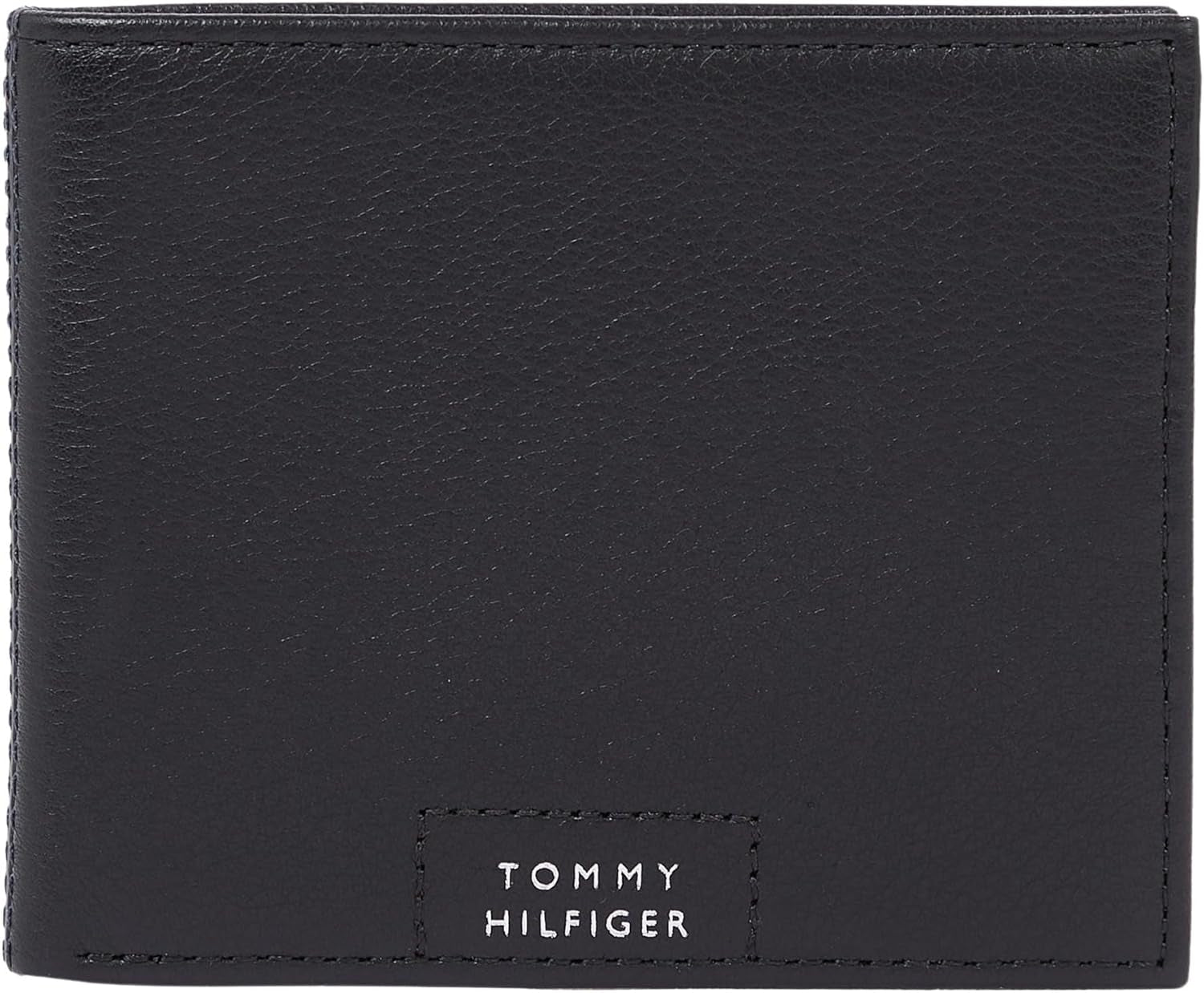 Tommy Hilfiger Herren-Geldbörse Leder Mini-Geldbörse Small Naty Shop Herren-Geldbörse Schwarz (Schwarz) Os