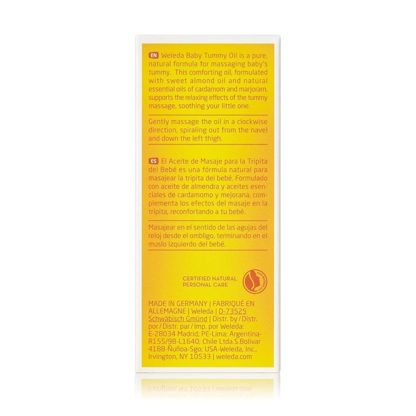 Weleda Babybauchöl, 50 ml Kinder – Bade- und Hautpflege Naty Shop