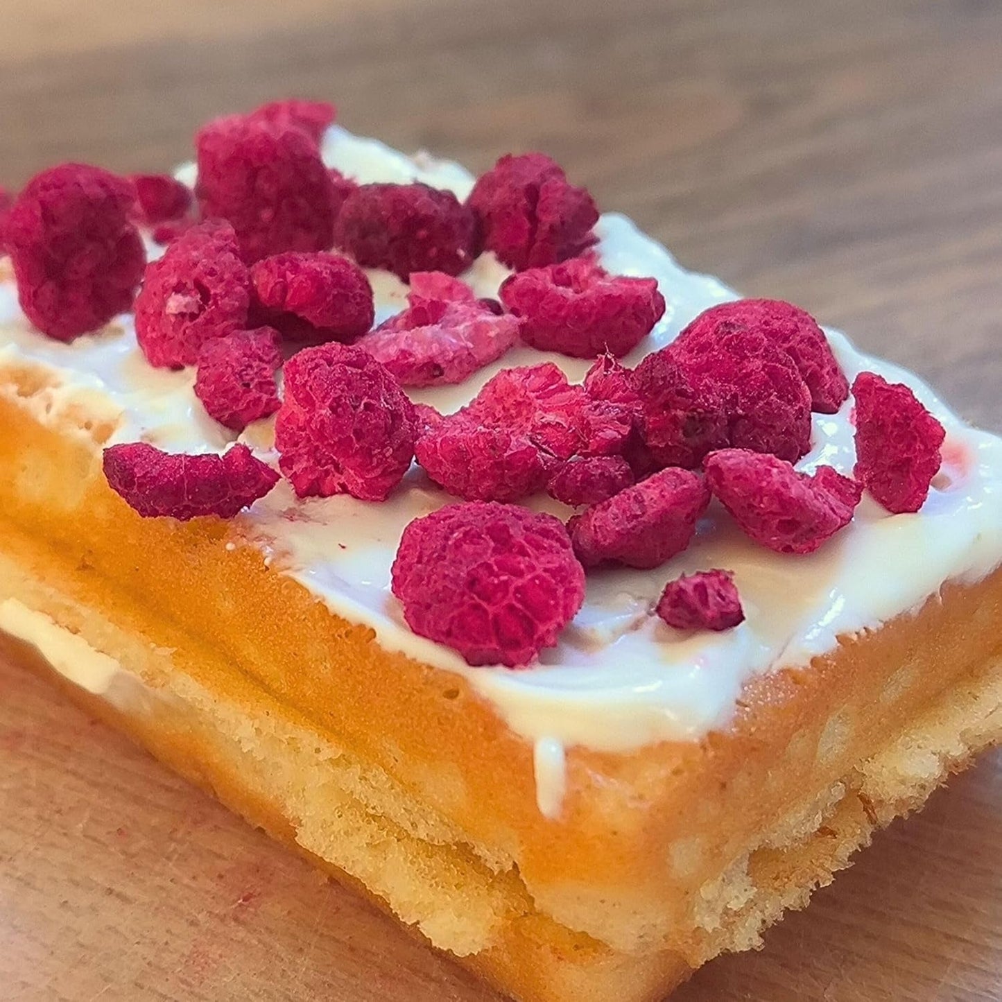 Gefriergetrocknete Himbeeren Bruchstücke | XL 300g Gefriergetrocknete Trockenfrüchte | Getrocknete Himbeeren Glutenfreie gefriergetrocknete Früchte | Gefriergetrocknete Früchte | Gefriergetrocknete Himbeeren, dehydrierte Produkte von Naty Shop