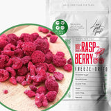 Gefriergetrocknete Himbeeren Bruchstücke | XL 300g Gefriergetrocknete Trockenfrüchte | Getrocknete Himbeeren Glutenfreie gefriergetrocknete Früchte | Gefriergetrocknete Früchte | Gefriergetrocknete Himbeeren Naty Shop dehydrierte Produkte 100G